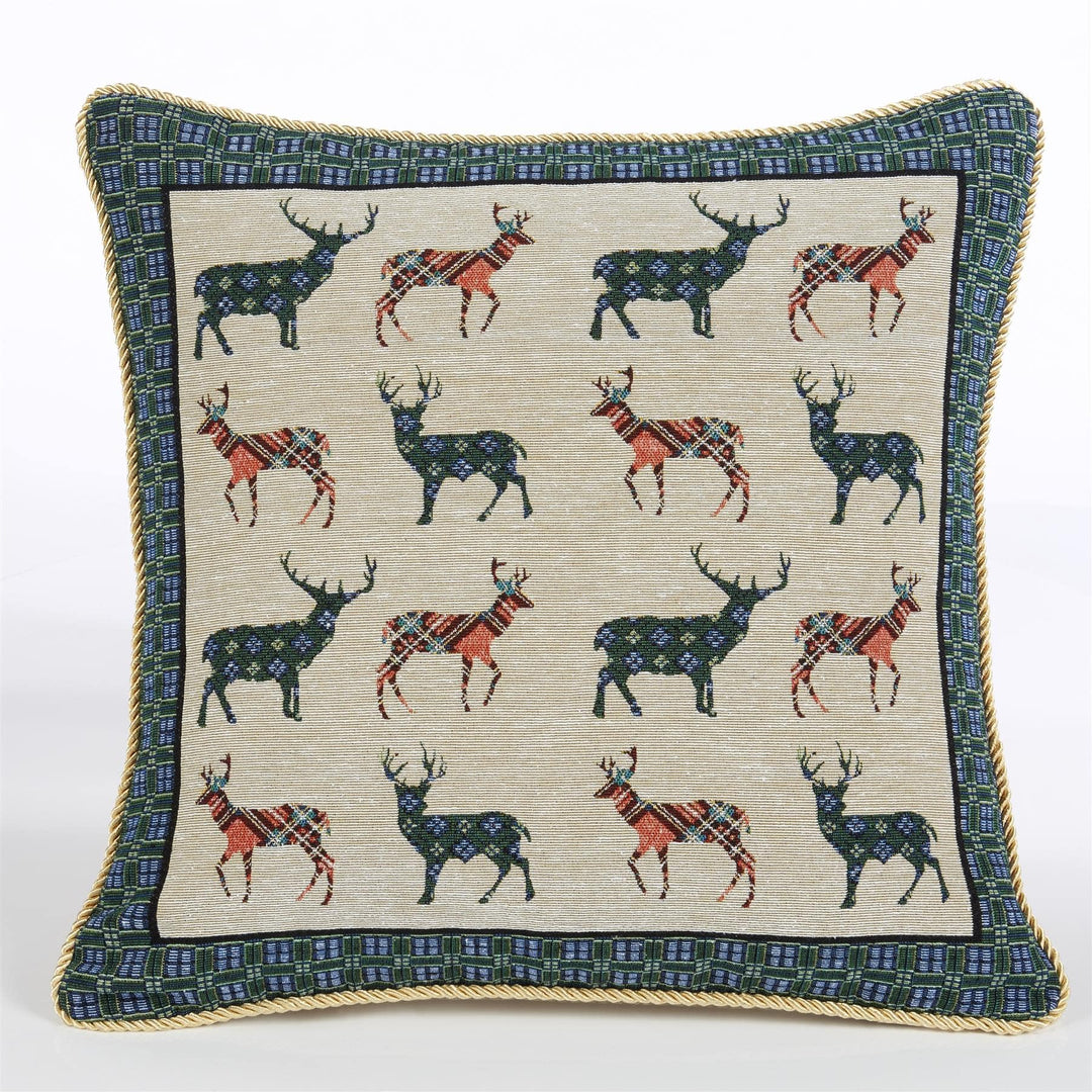 Christmas Stags 18" (Cushion) - TidySpaces