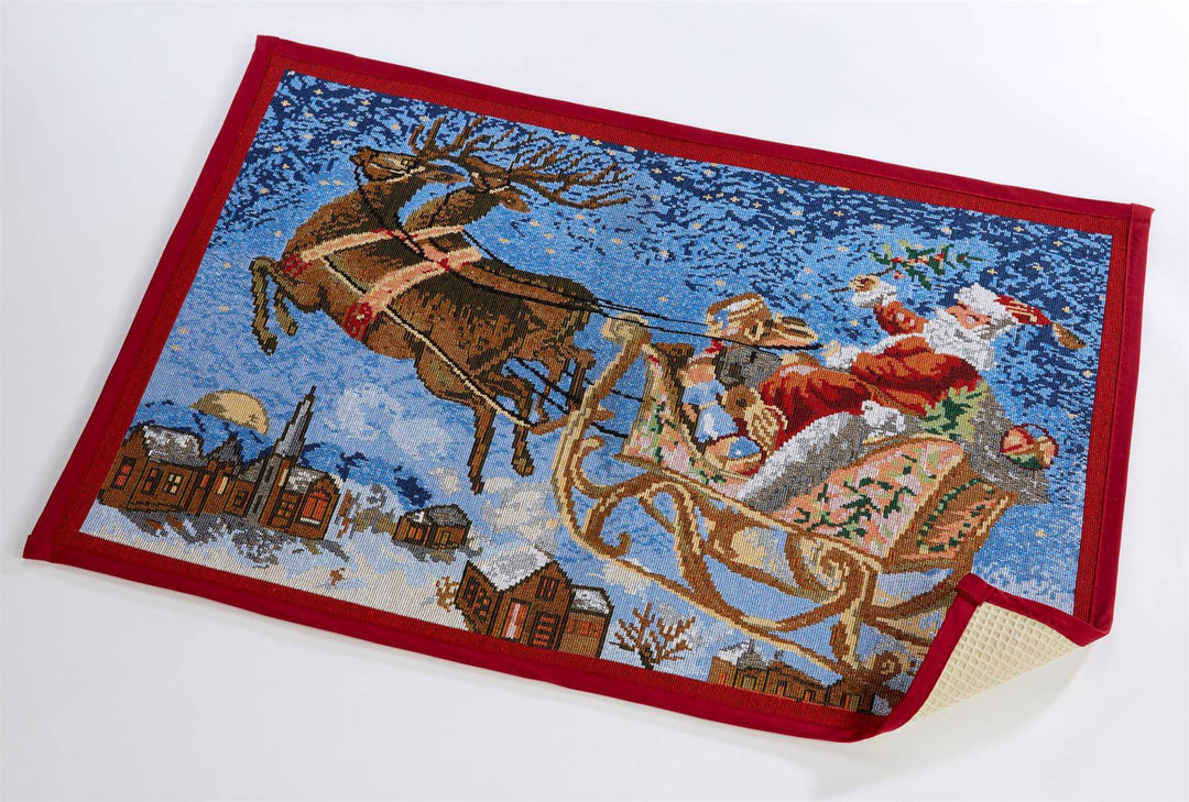 Santa Sleigh (Doormat) - TidySpaces