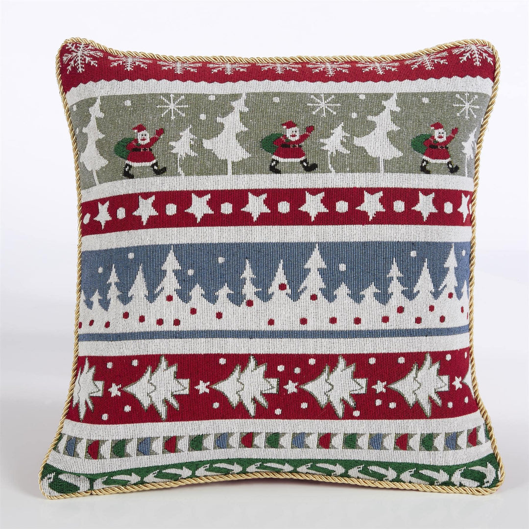 Santa Stripe 18" (Cushion Cover) - TidySpaces