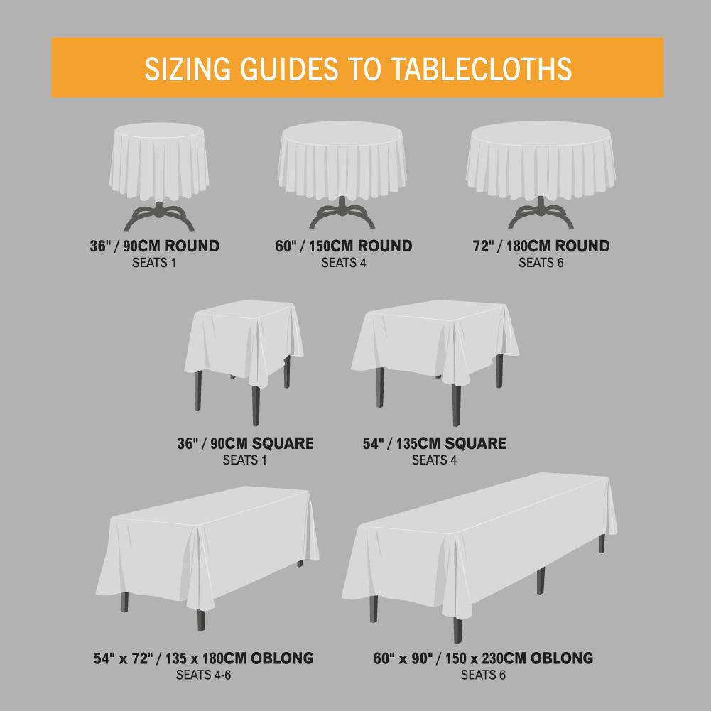 Select Tablecloth 180cm Round - TidySpaces