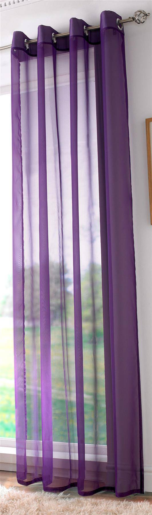 Voile Ring Top (Curtain Panel) - TidySpaces