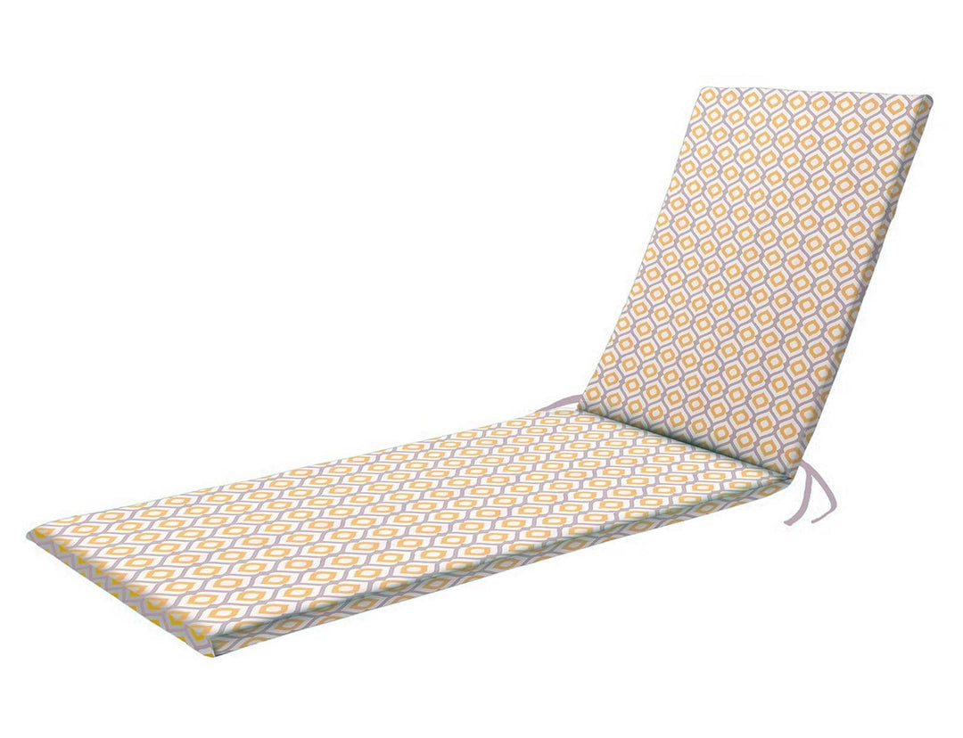 Summer Range 60x180cm Yellow (Lounger Pad) - TidySpaces