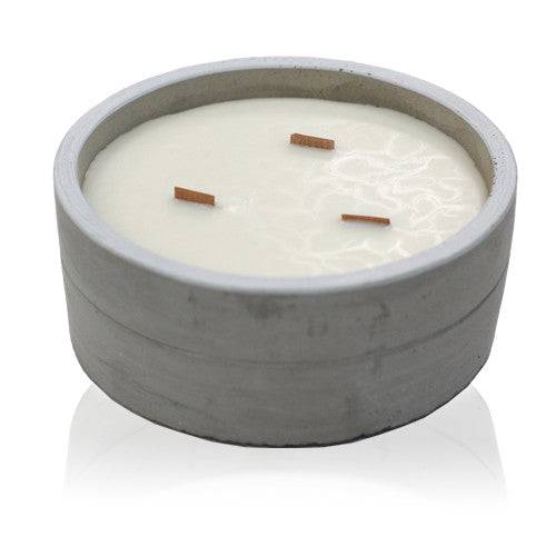 Concrete Pot Candles - TidySpaces