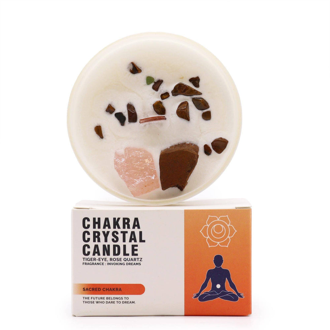 Chakra Crystal Candles - TidySpaces