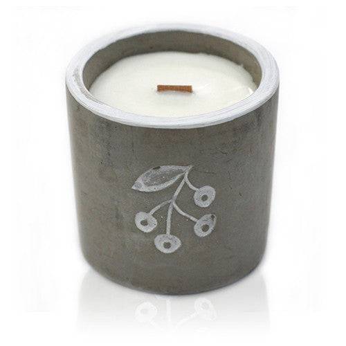 Concrete Pot Candles - TidySpaces