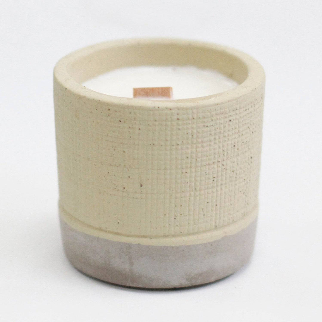 Concrete Pot Candles - TidySpaces