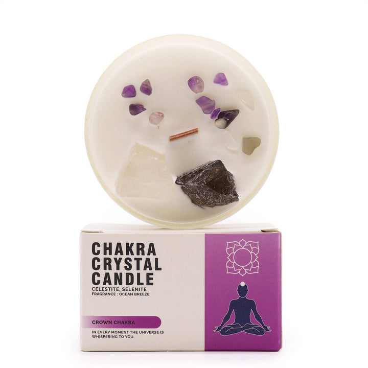 Chakra Crystal Candles - TidySpaces