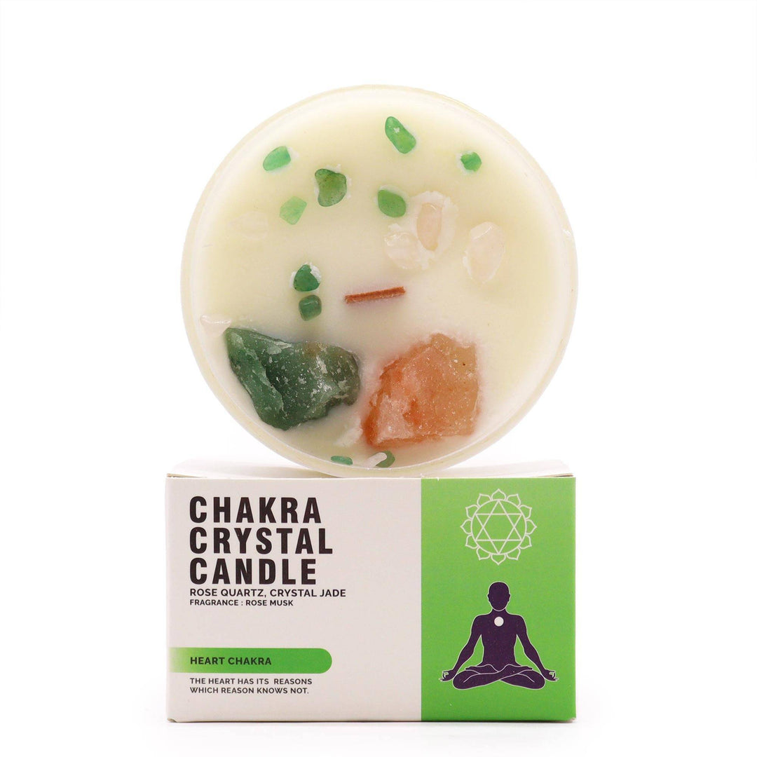 Chakra Crystal Candles - TidySpaces