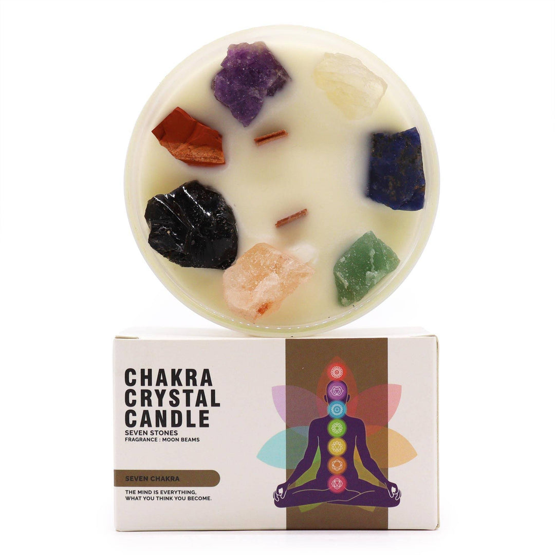 Chakra Crystal Candles - TidySpaces