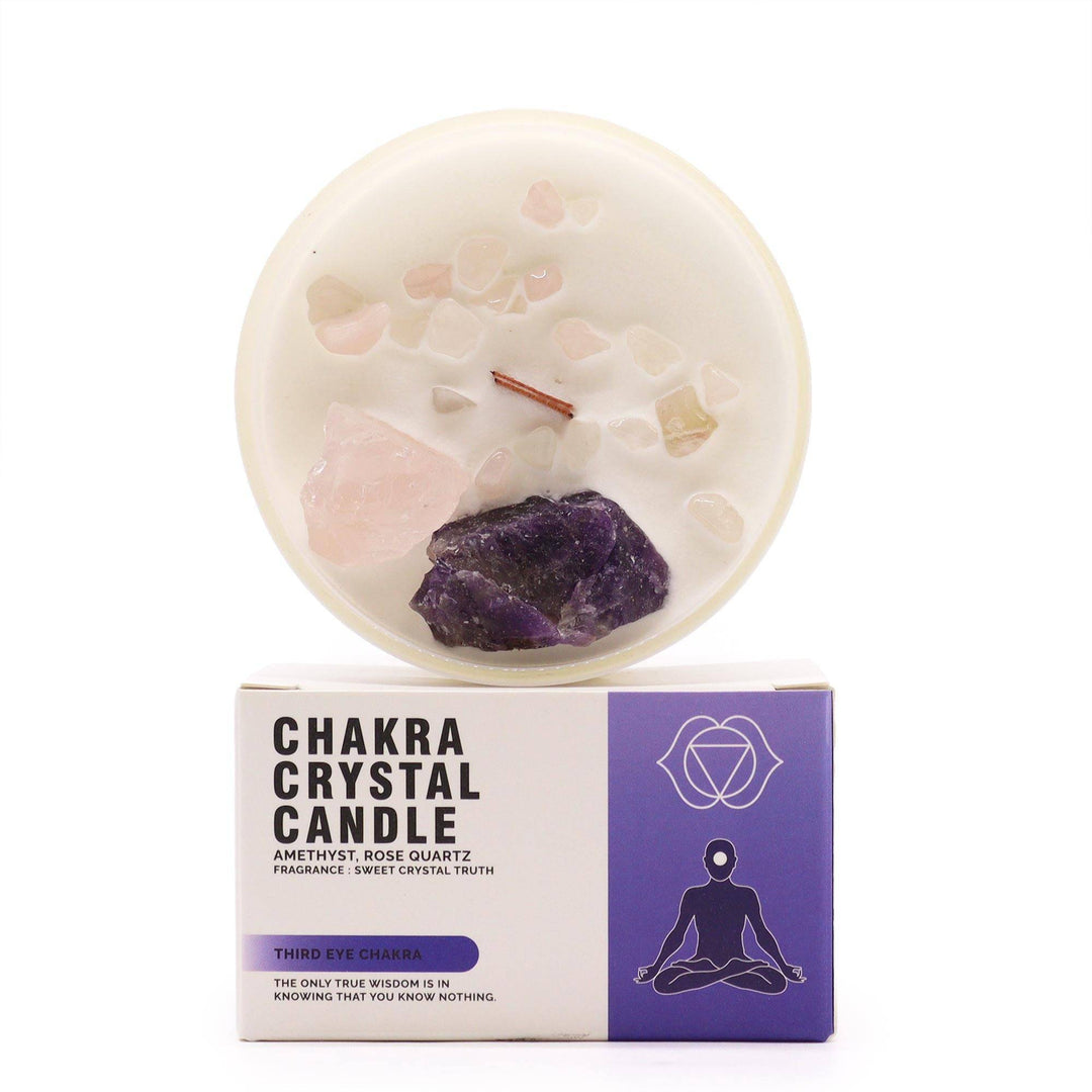 Chakra Crystal Candles - TidySpaces