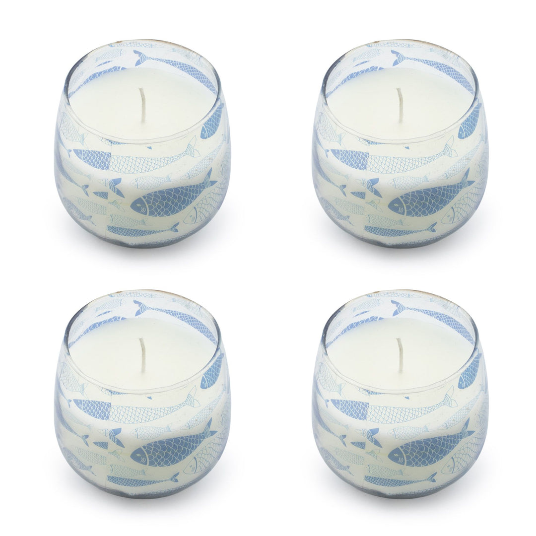 Small Glass Jar Candles - Seabreeze