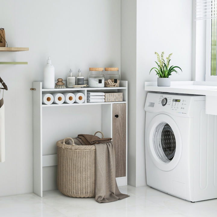 Over The Toilet Storage Cabinet with Adjustable Shelve