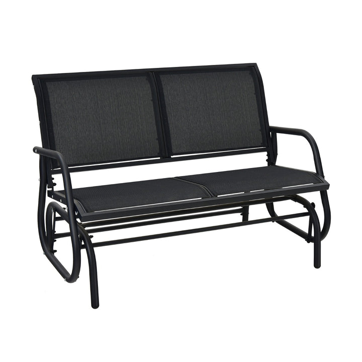 Outdoor Swing Glider Chair with Spacious Space