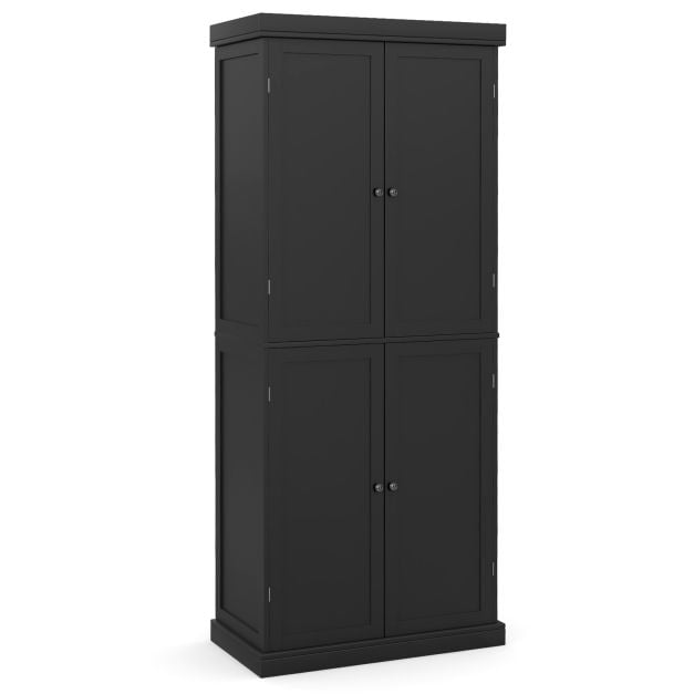 4 Door Freestanding Kitchen Pantry Buffet Cabinet