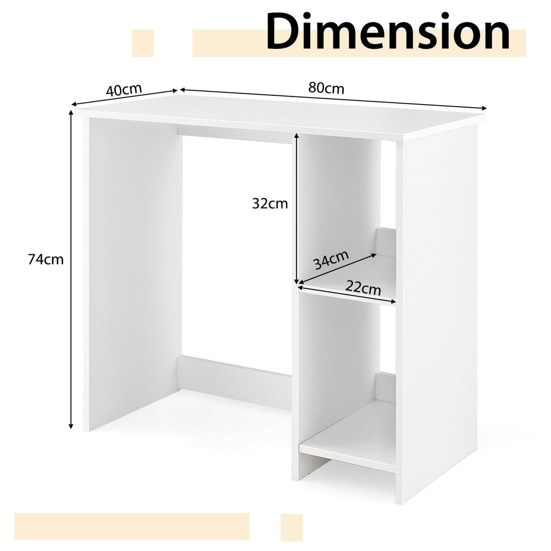 31.5 Inch Home Office Desk for Small Space - TidySpaces