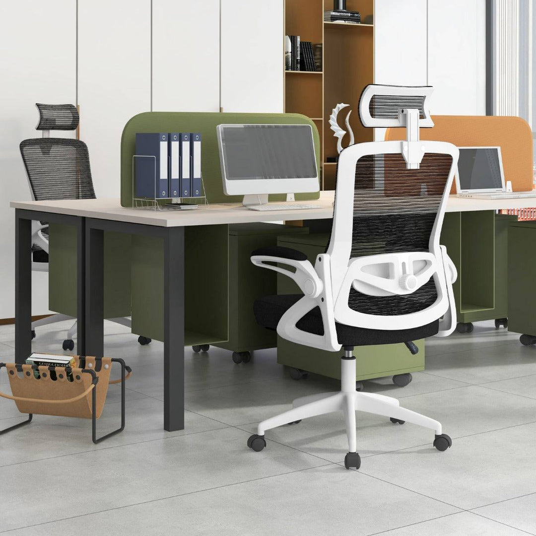 Ergonomic Office Chair with Adjustable Lumbar Support for Home Office