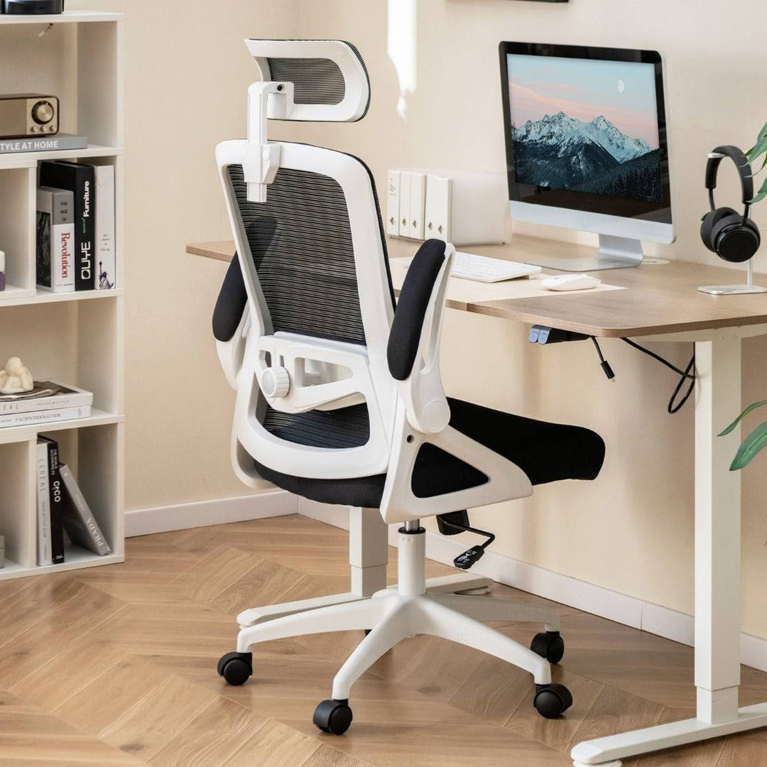 Ergonomic Office Chair with Adjustable Lumbar Support for Home Office