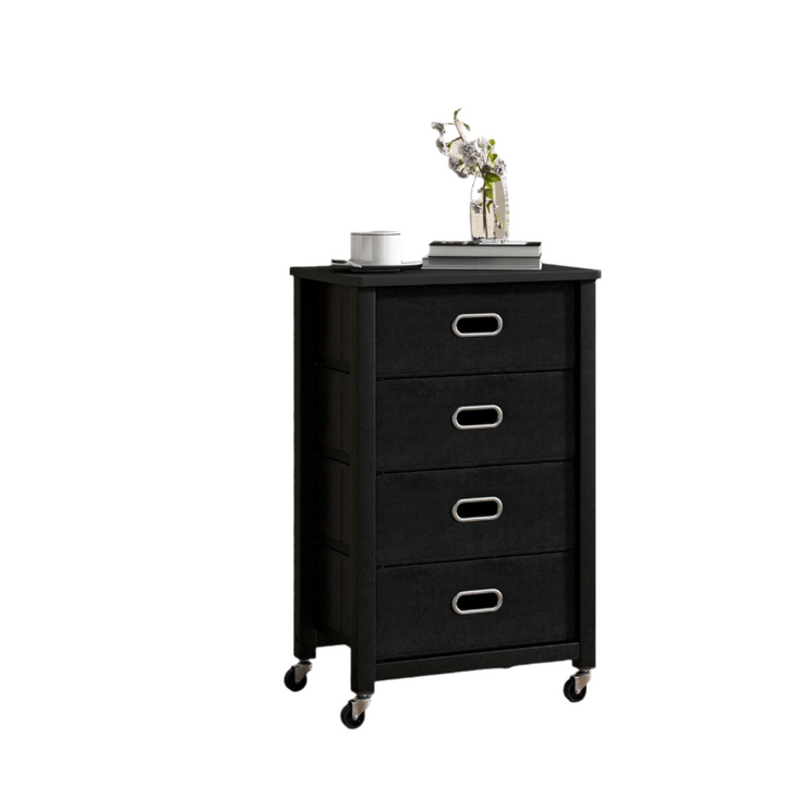 Mobile Filing Cabinet with 4 Drawers