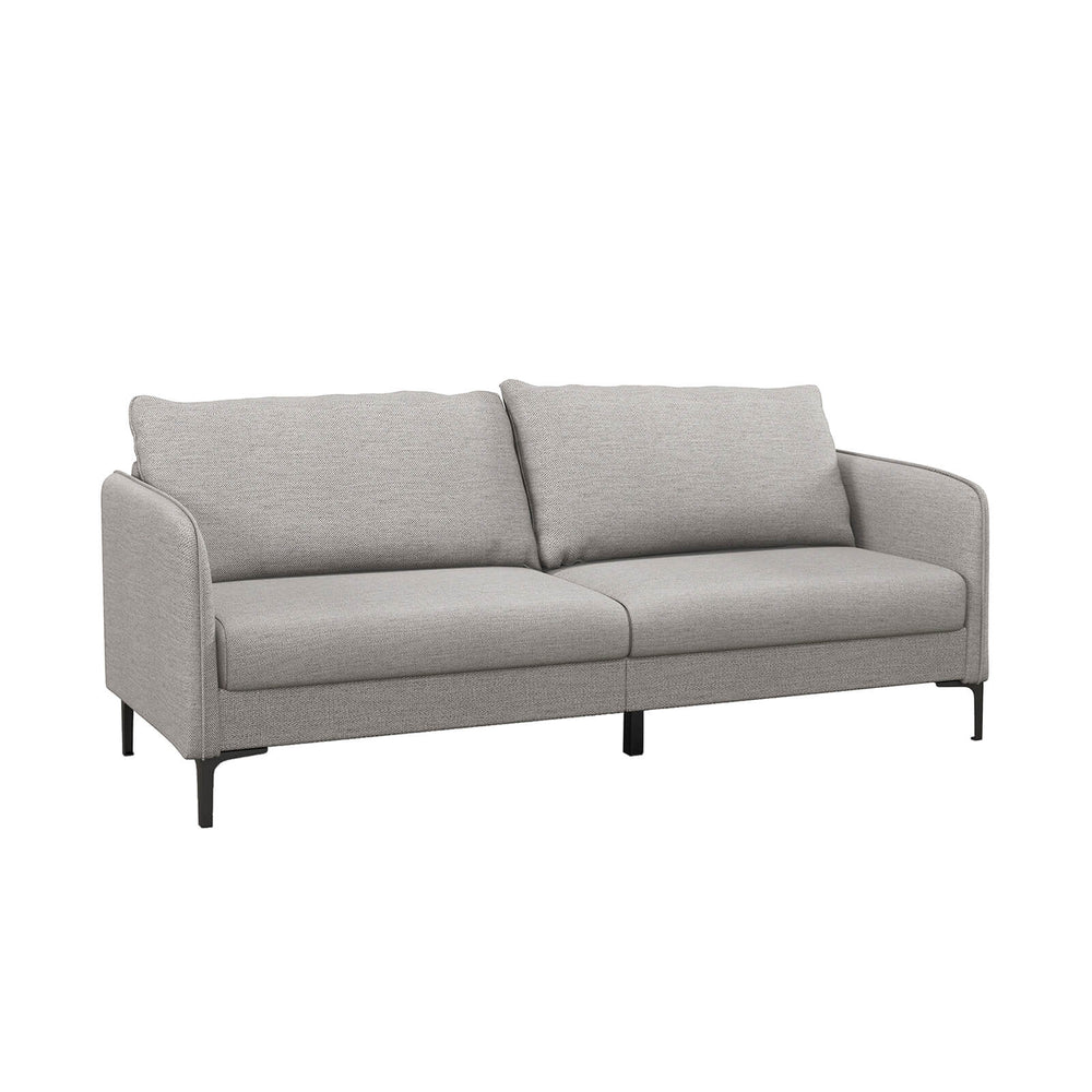 Modern Loveseat 3 Seater Upholstered Sofa with Washable Cushion Covers - TidySpaces