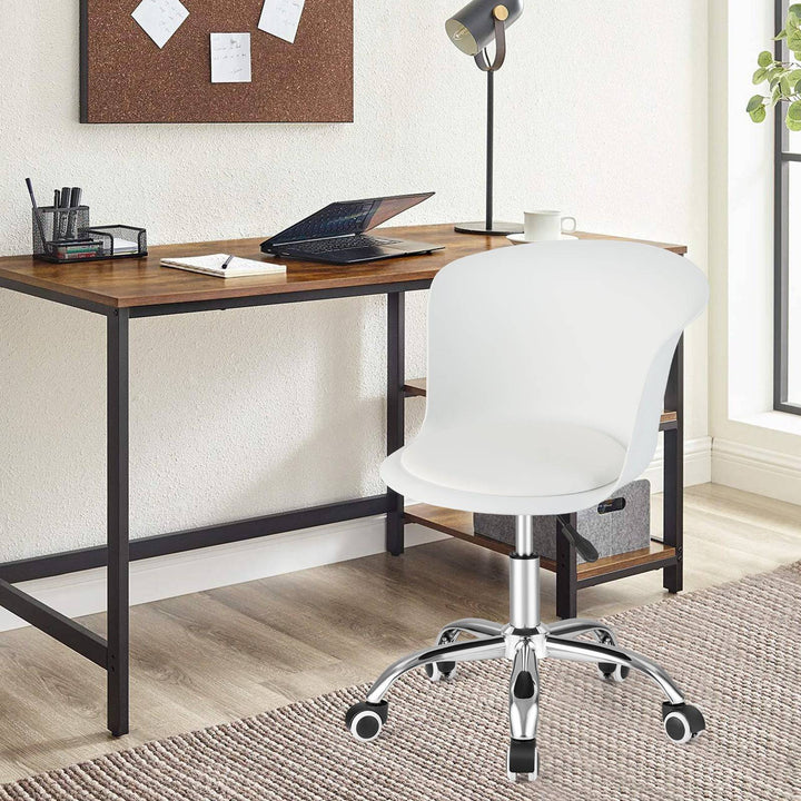 Office Desk Chair Set of 2 with Universal Rolling Casters