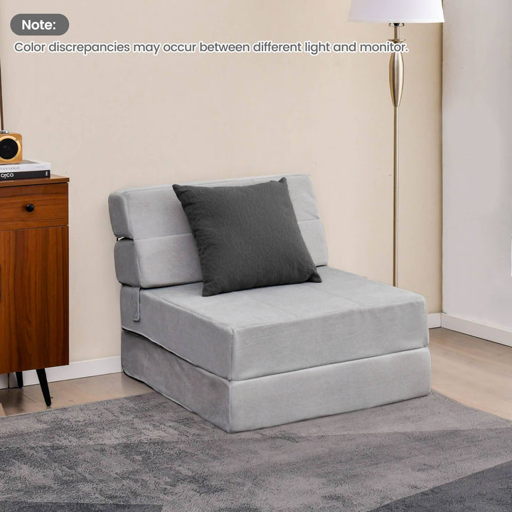 Tri Folding Sofa Bed Convertible Floo Couch - TidySpaces