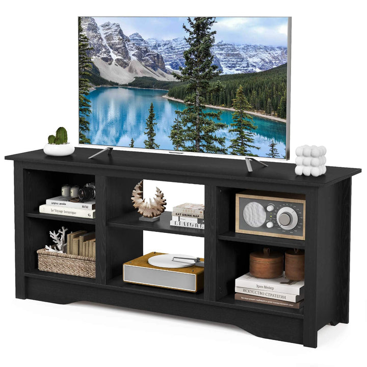 TV Stand Console Table for up to 65" with Adjustable Shelves - TidySpaces