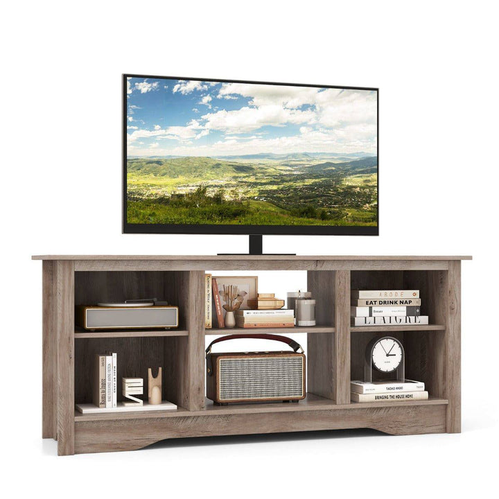 TV Stand Console Table for up to 65" with Adjustable Shelves - TidySpaces