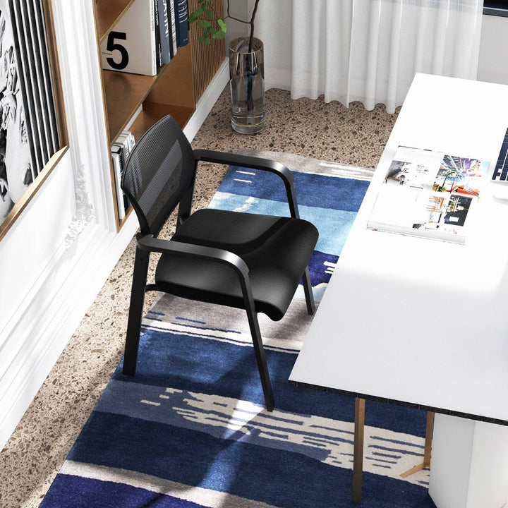 Waiting Room Chairs Set of 2 with Armrests - TidySpaces