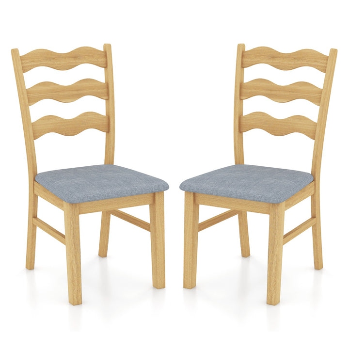 Dining Chair Set of 2 with Padded Seat for Dining Room Living Room Home