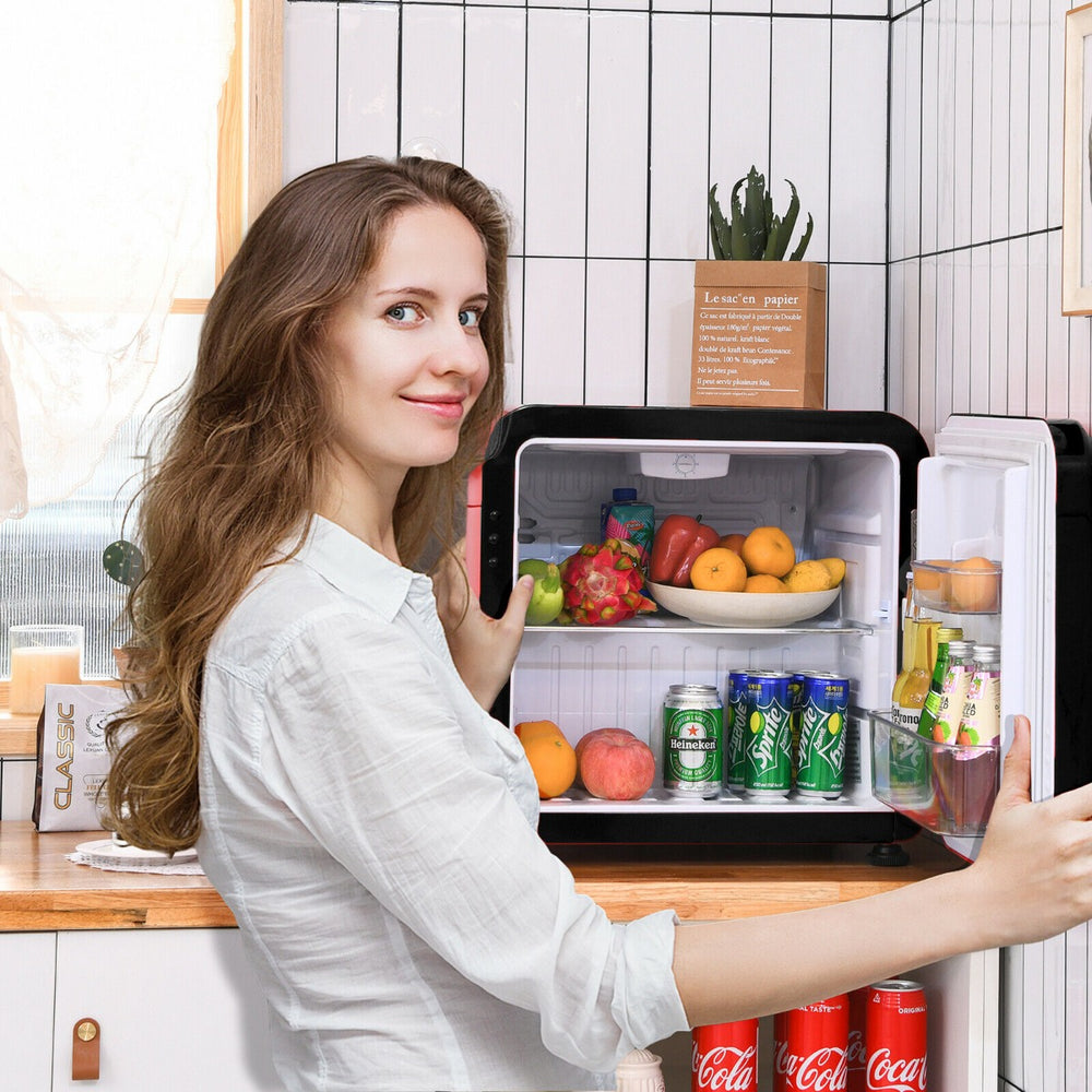 Compact Refrigerator with Reversible Door for Dorm/Apartment - TidySpaces