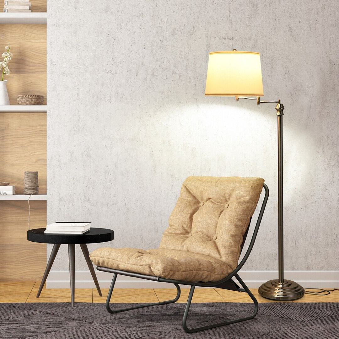 Floor Lamp with 350° Swing Arm (Without Bulb)