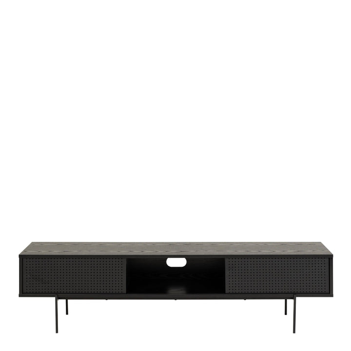 Angus TV Unit in Black - TidySpaces