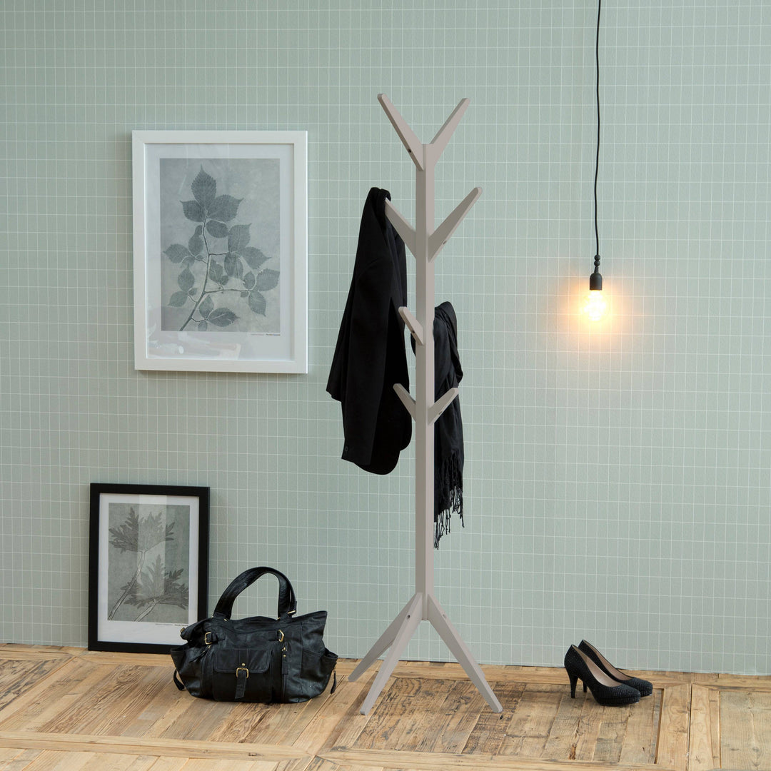 Ascot Coat Hanger in Grey - TidySpaces
