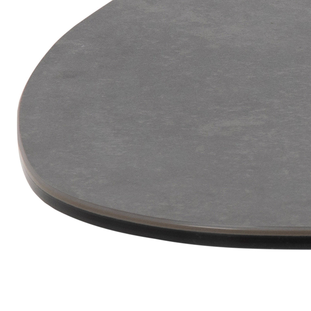 Barnsley Black ceramic Coffee Table 84x77x34 cm - TidySpaces