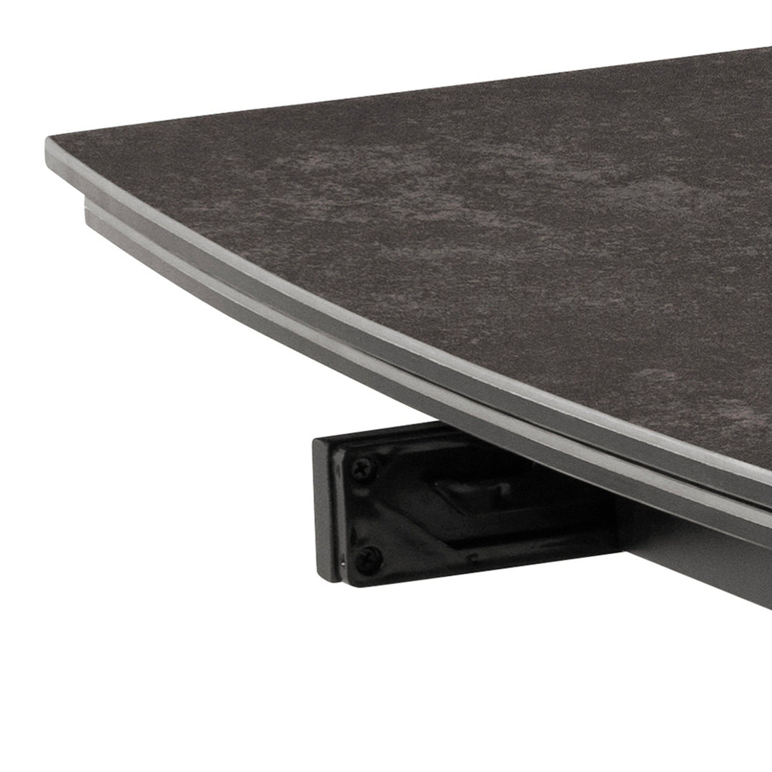 Blackburn Black Ceramic Dining Table - TidySpaces