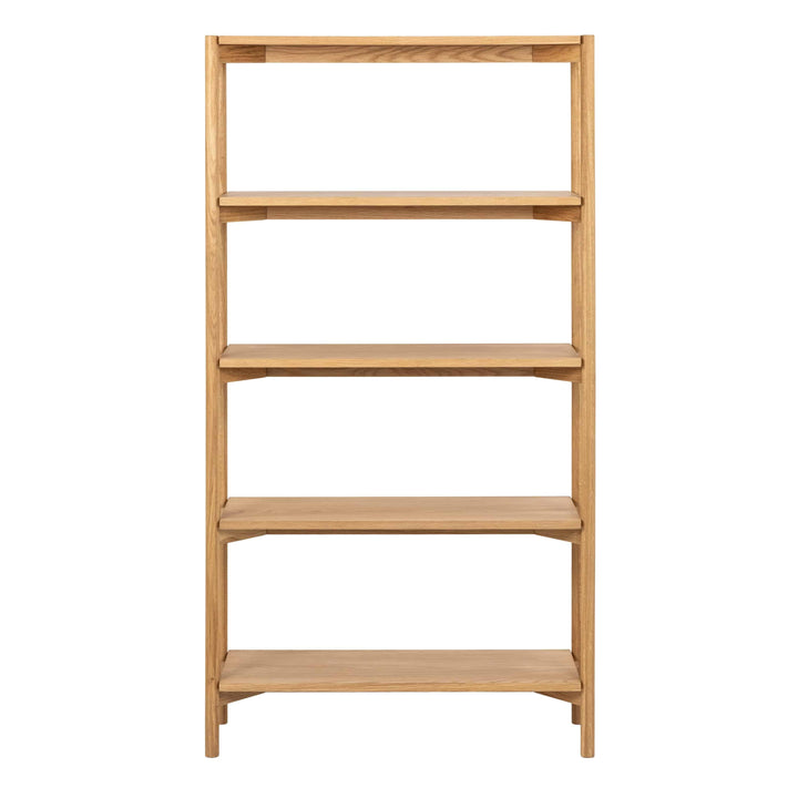 Braidwood bookcase  with 4 shelves in Oak - TidySpaces