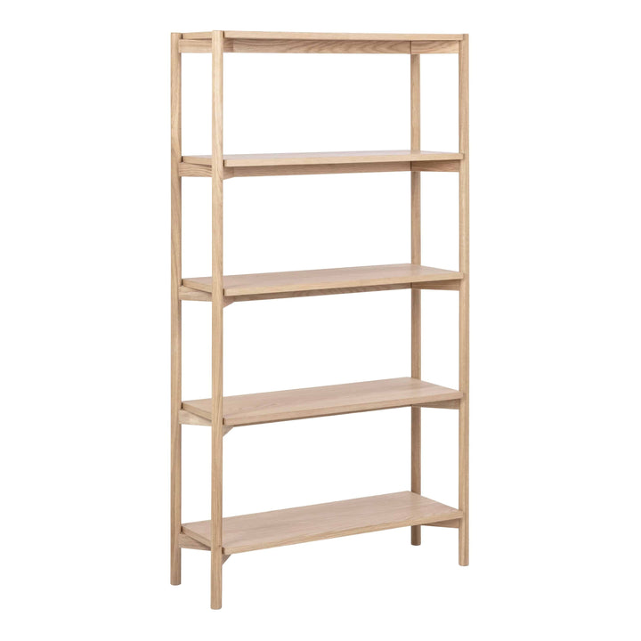 Braidwood Bookcase with 4 Shelves in White - TidySpaces