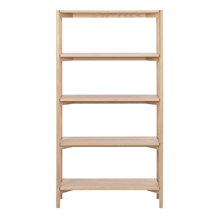 Braidwood Bookcase with 4 Shelves in White - TidySpaces