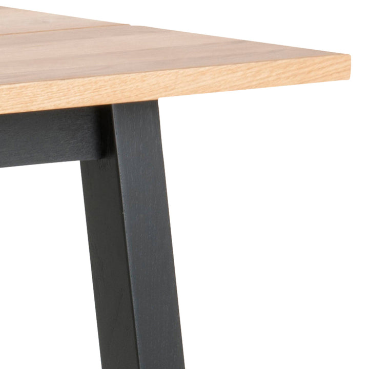 Chara Bar Table in Black & Oak - TidySpaces