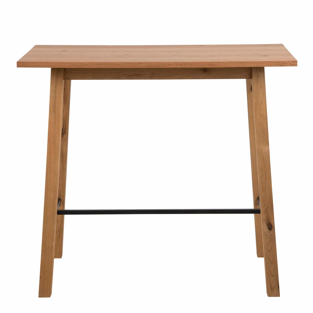 Chara Bar Table in Oak - TidySpaces