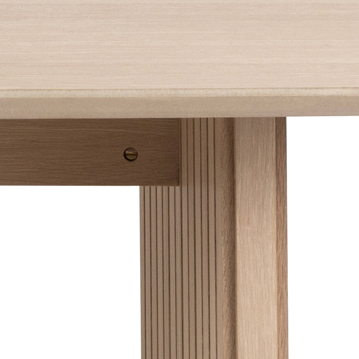 Christo Dining Table in Oak - TidySpaces