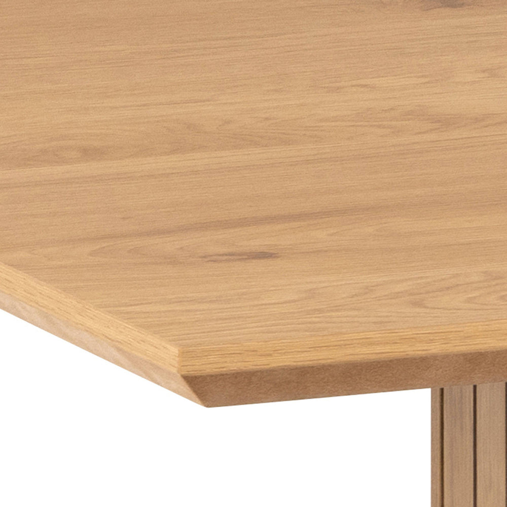 Colima Dining Table in Oak - TidySpaces