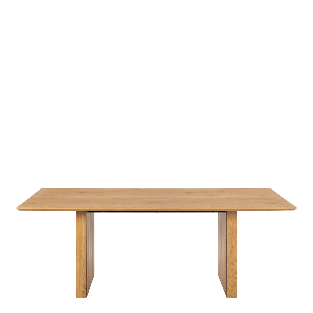 Colima Dining Table in Oak - TidySpaces