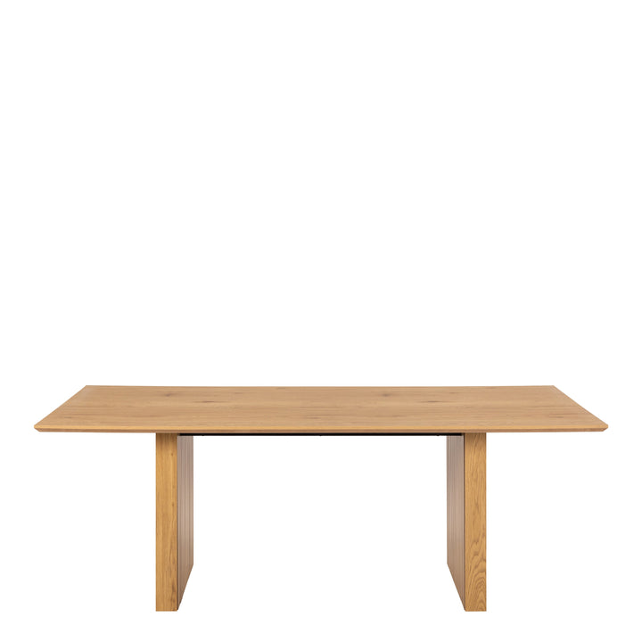 Colima Dining Table in Oak - TidySpaces