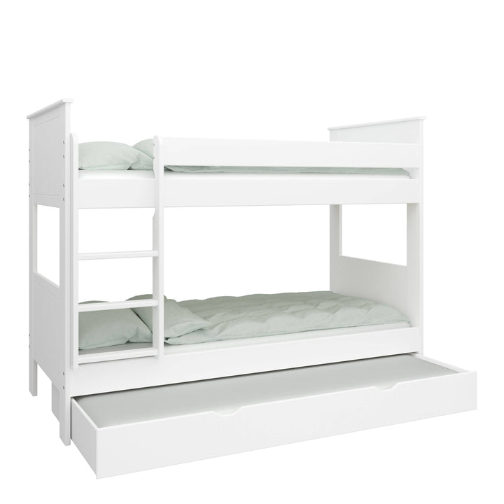 Alba Bunk Bed White - TidySpaces