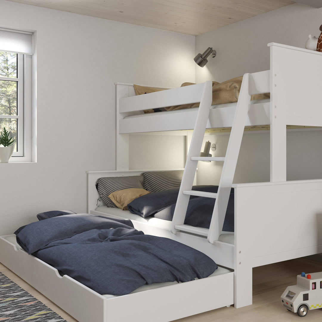 Alba Family Bunk White - TidySpaces