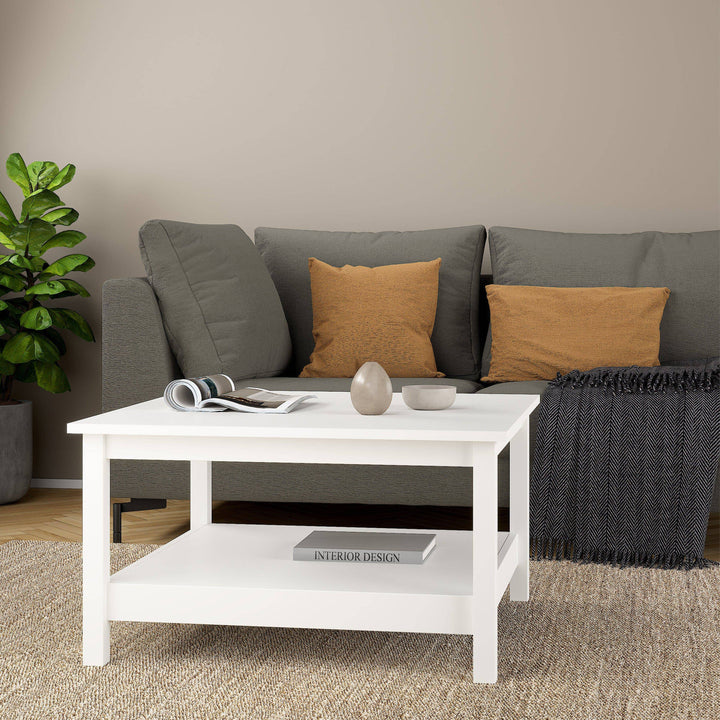 Barcelona Coffee table in White - TidySpaces