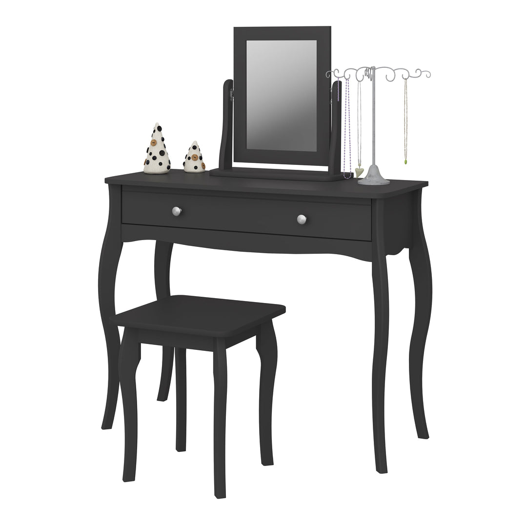 Baroque Mirror Black - TidySpaces