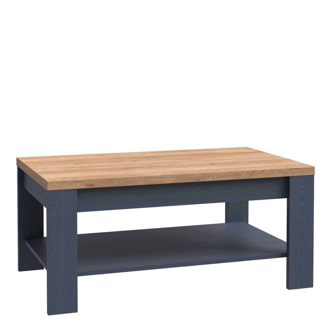 Bohol Coffee Table in Riviera Oak/Navy - TidySpaces