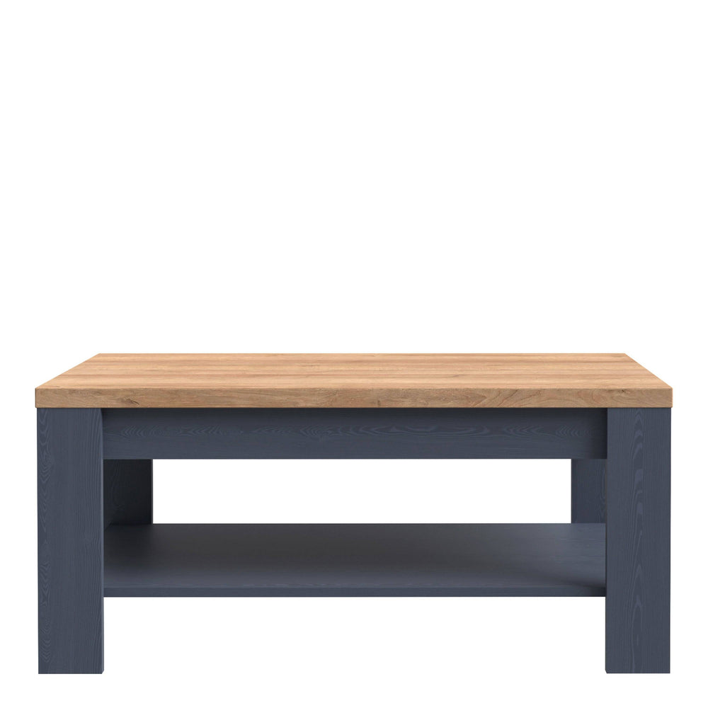 Bohol Coffee Table in Riviera Oak/Navy - TidySpaces